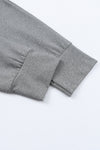 PACK761211-11-1, Gray High Waist Pleated Pocket Leggings