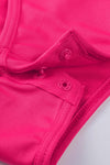 PACK6421365-6-1, Rose Rhinestone Allover Round Neck Short Sleeve Bodysuit