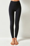 LC265413-P2-S, LC265413-P2-M, LC265413-P2-L, LC265413-P2-XL, Black Mesh Splicing Pocketed Gym Leggings