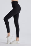LC265437-P2-S, LC265437-P2-M, LC265437-P2-L, LC265437-P2-XL, Black Vintage Wash Pocketed Athleisure Jeggings