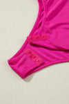 PACK6421593-P6-1, PACK6421593-P6-2, Rose Red Rose Rhinestone Mesh Long Sleeve Bodysuit