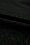 PACK25223144-P2-1, Black Contrast Ribbed Bishop Sleeve Top