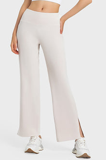  PACK265458-P101-1, White wide-legged yoga pants
