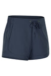 PACK265470-P905-1, Sail Blue Solid Color Drawstring Waist Quick Dry Active Shorts