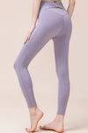 PACK265514-P708-1, Orchid Petal Crossed Back Tummy Control Sports Leggings