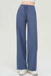 PACK265538-P604-1, Ashleigh Blue Drawstring Stitching Pockets Loose Sweatpants
