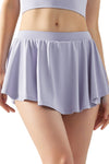 PACK265560-P708-1, Orchid Petal Elastic Waist Mini Active Skirt