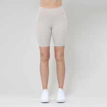  Bodygo High-waisted Brushed Biker Shorts(bdg014_ivory Grey)