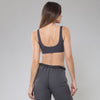 BODYGO BRUSHED SCOOPED SPORTS BRA(BDG034_Charcoal)