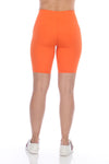 Orange Wiast Shaper Tummy Control Biker Short (la0517-short_orang)