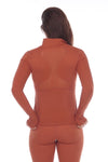 Brown La Figure Athletic Jacket (6030_brown)