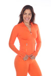 Orange La Figure Athletic Jacket (6030_orang)
