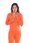 Orange La Figure Athletic Jacket (6030_orang)