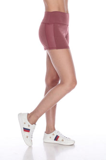  Mauve La Girl Active Short Shorts (6034_mauve)